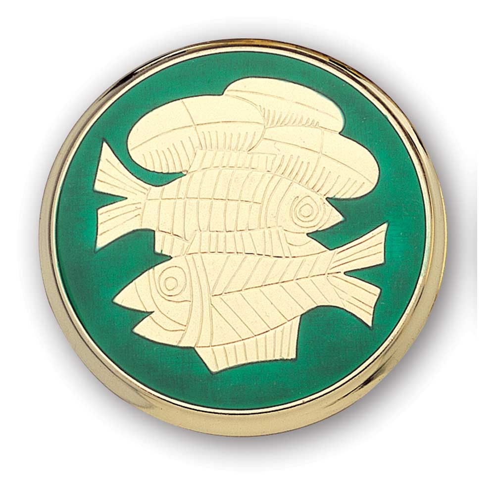 45 Host Capacity Pyx, Style AV3253G/G