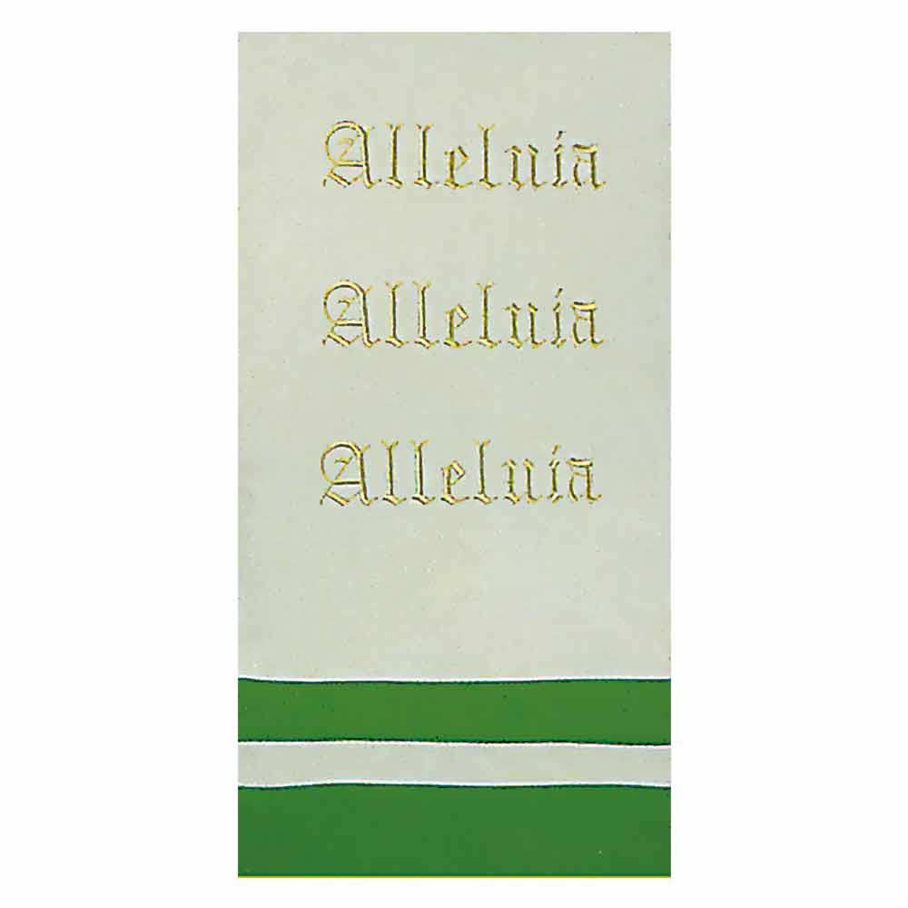 Alleluia Embroidered Banner - Lectern Hanging