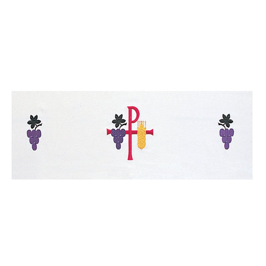 Washable Fitted Altar Cloth - Design BVSL9403 Available In 6 Liturgical Colours