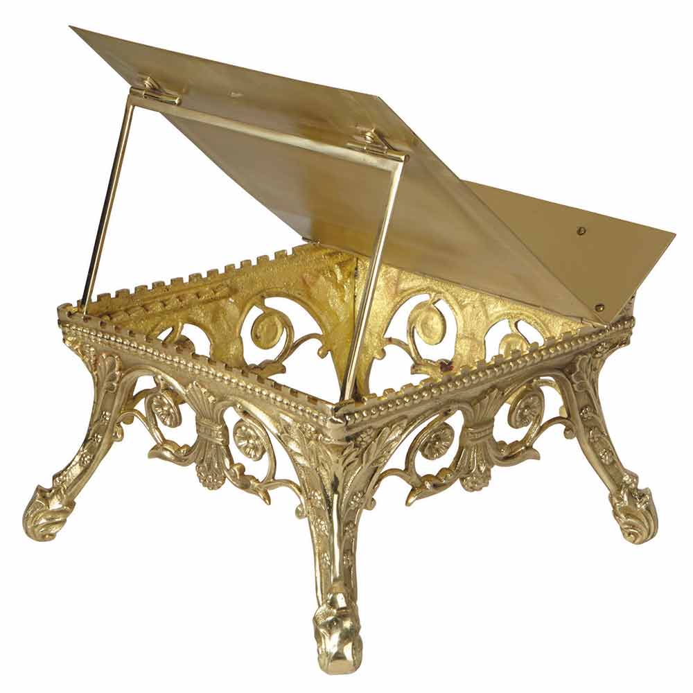 Adjustable Brass Bible Stand