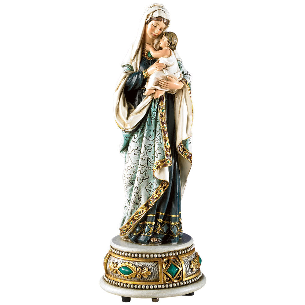 Adoring Madonna & Child Musical Figurine, Style CBVC838