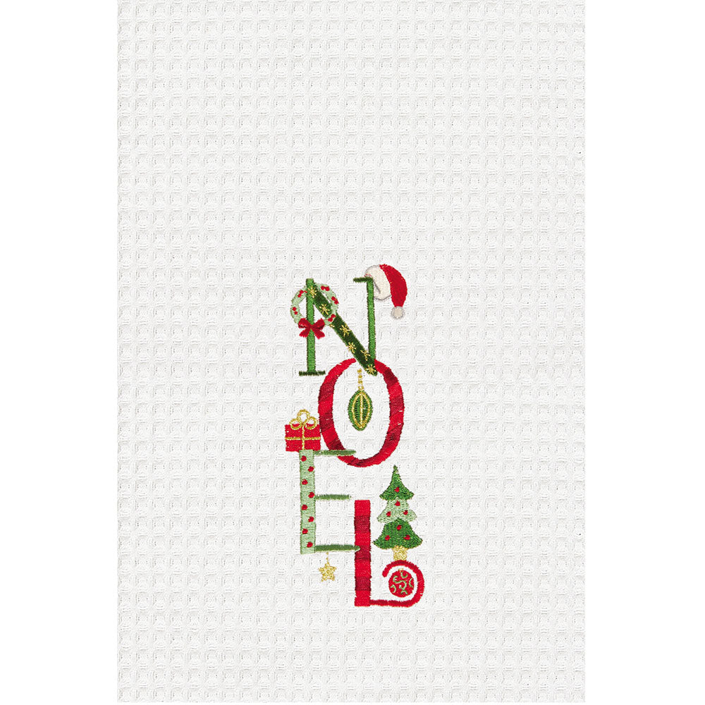 100% Cotton Christmas Noel Kitchen Towel