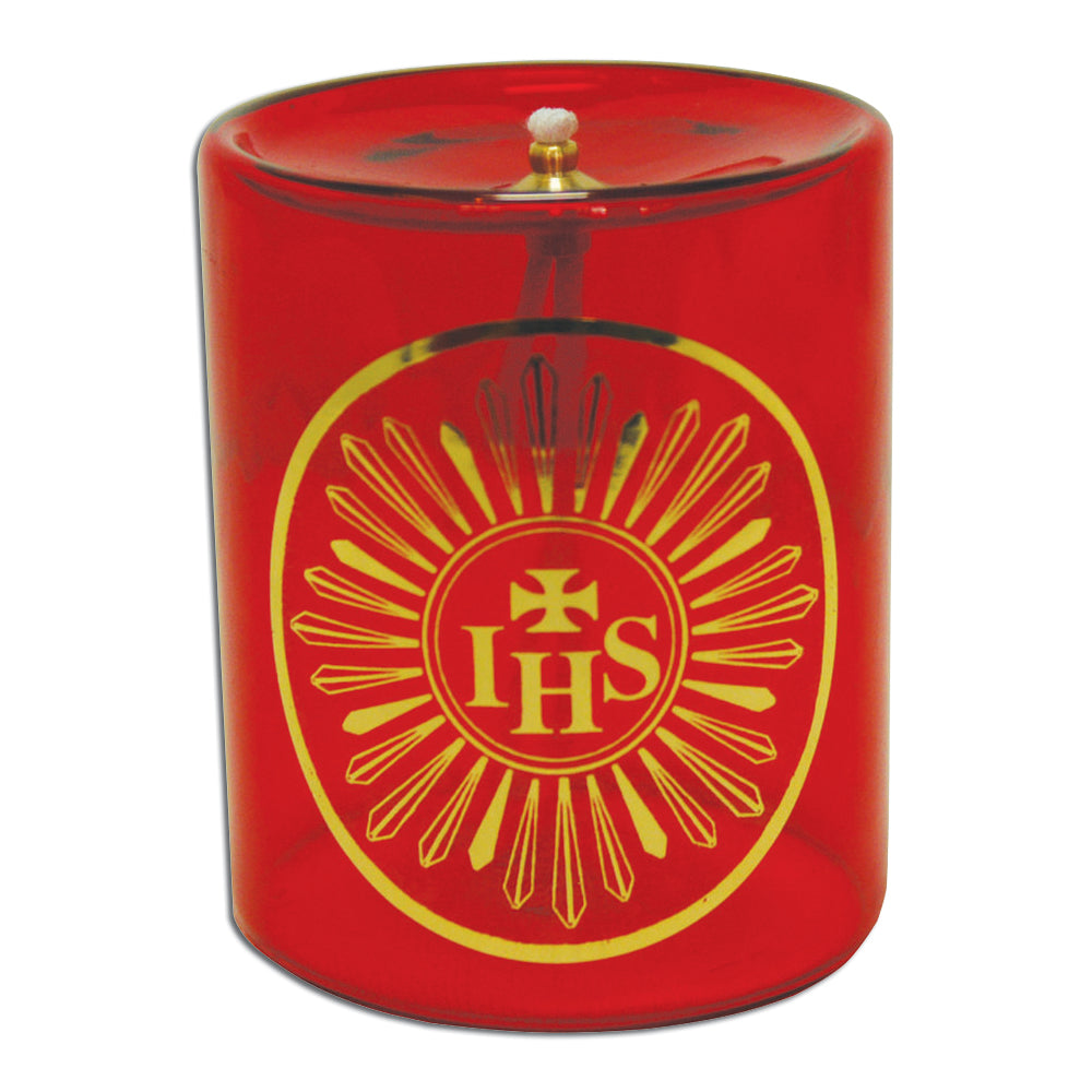 4” Glass Oil Sanctuary Lamp - 4 Days