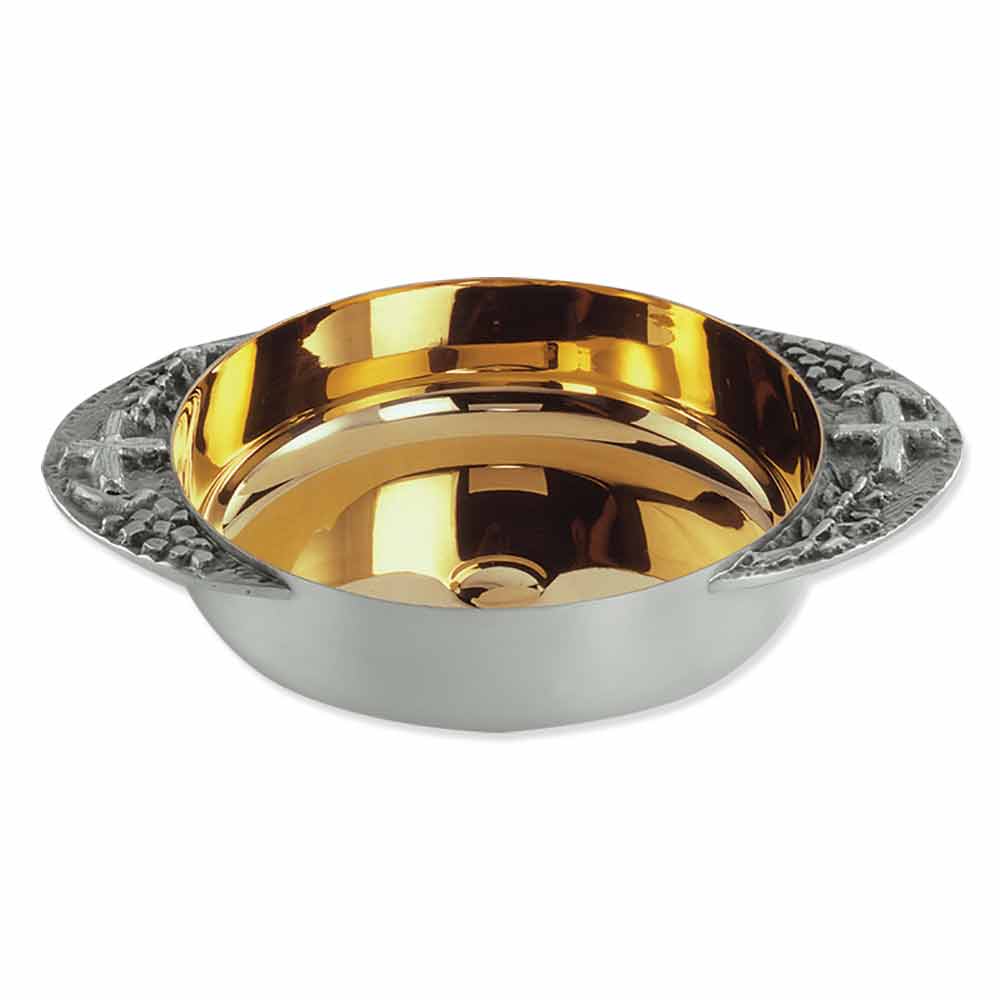 6 1/4" Diameter Bowl Paten with Cast Handles