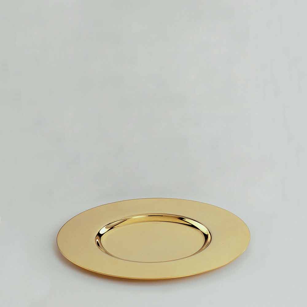 5 1/2" Diameter Gold Plated Well Paten