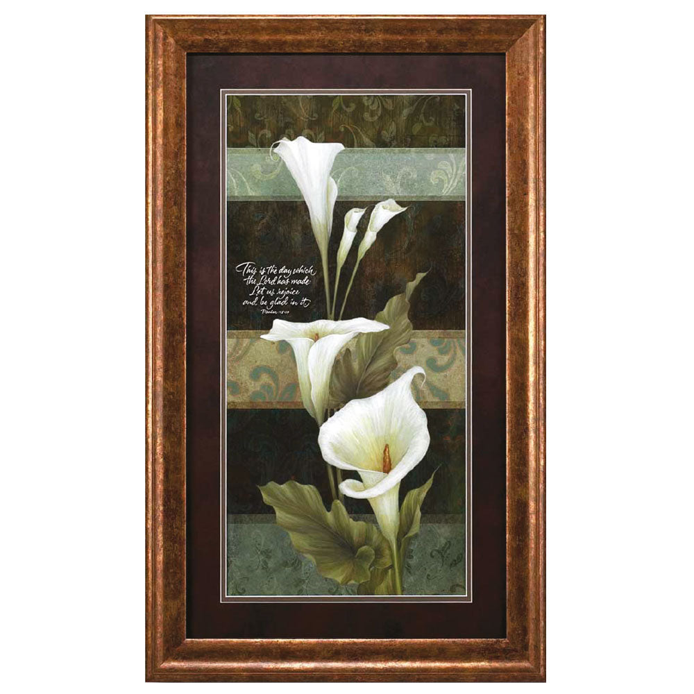 Serene Calla Lilies By Rebecca Baer