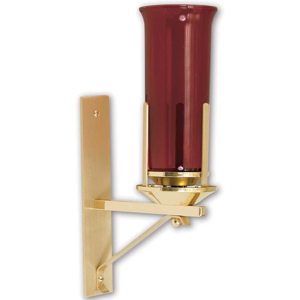 12" High Wrought Iron Sanctuary Lamp