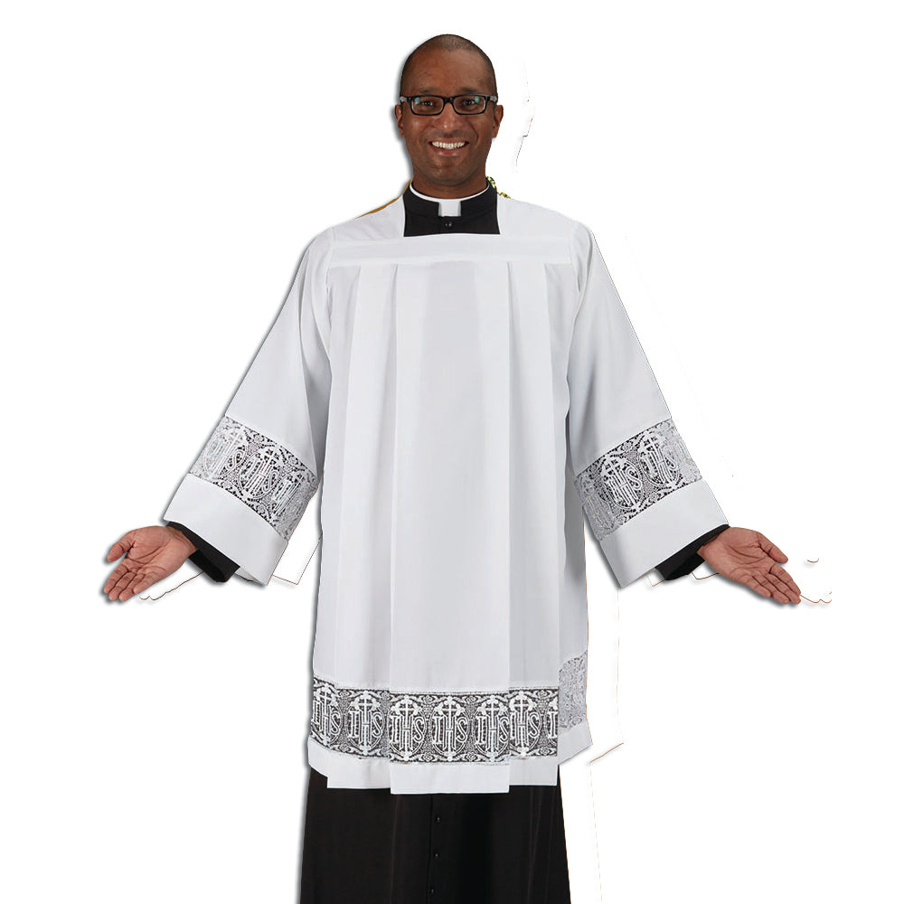 R. J. Toomey Latin Cross Lace Insert Cotta