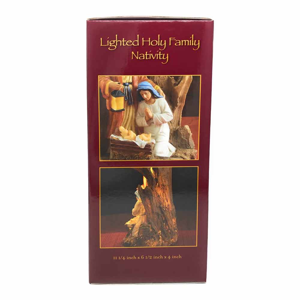 Three Kings Gift, The Original Gifts of Christmas Driftwood Creche Holy Family