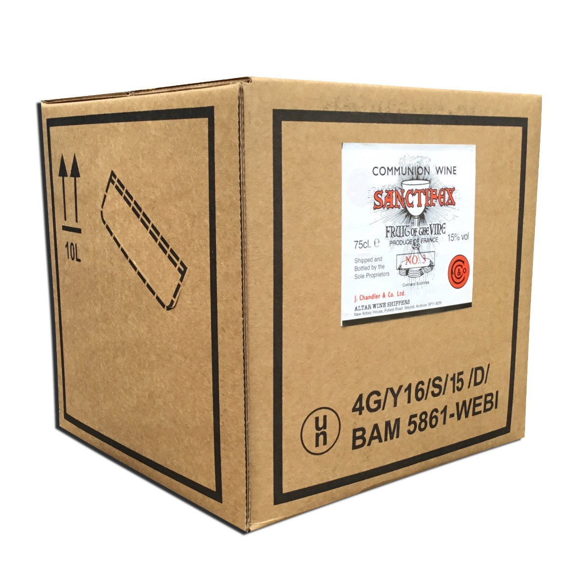 Red Sanctifex No. 3 Communion Wine - 10Ltr Dispenser