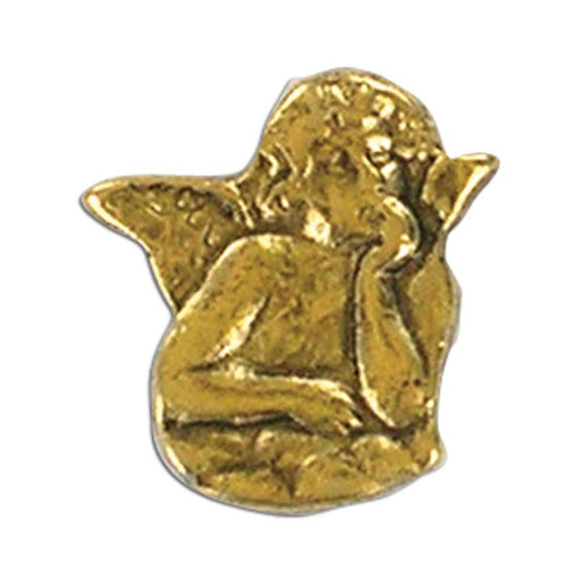Gold Plated Angel Lapel Pin