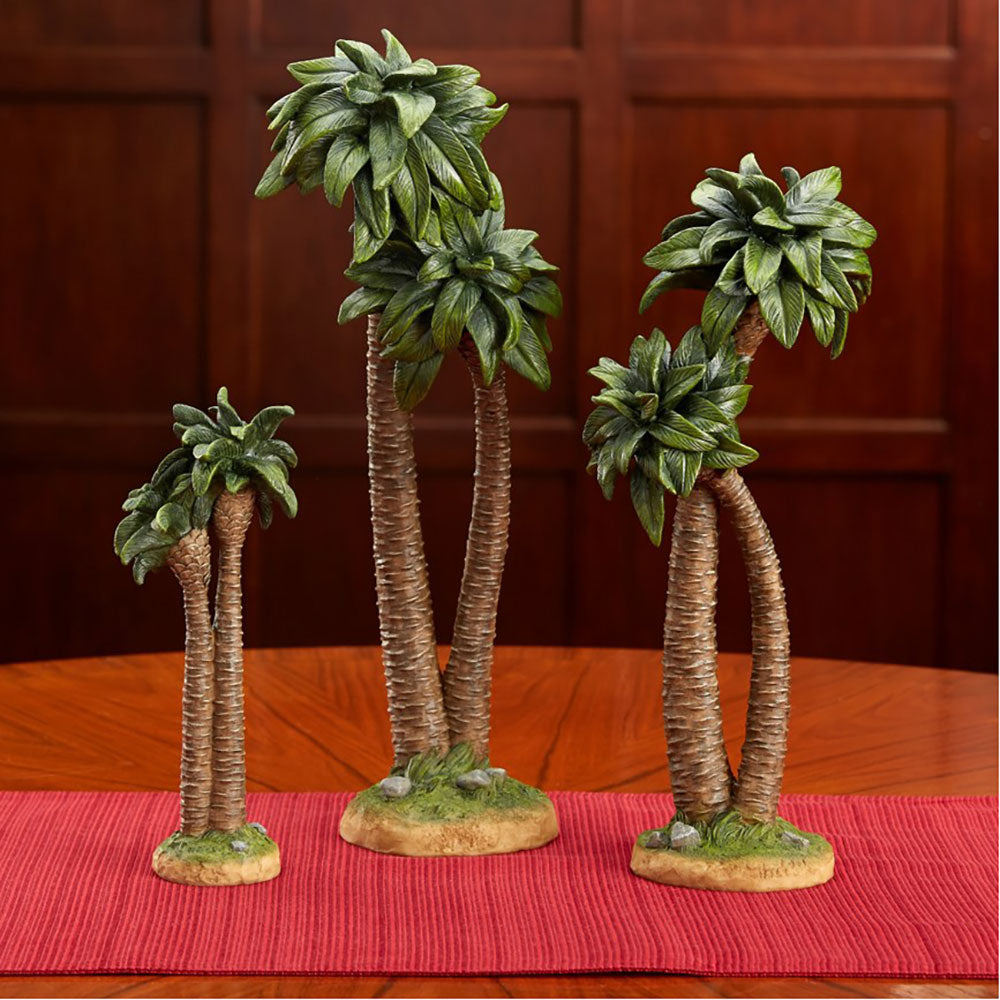 Nativity Scene Palm Trees