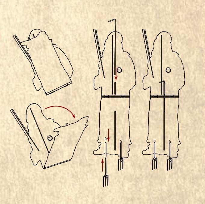 Real Life Outdoor Nativity Three Kings and Sitting Camel