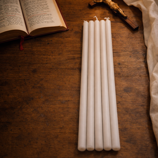 Vigil/ Processional Candles 3/8" x 11 1/2"