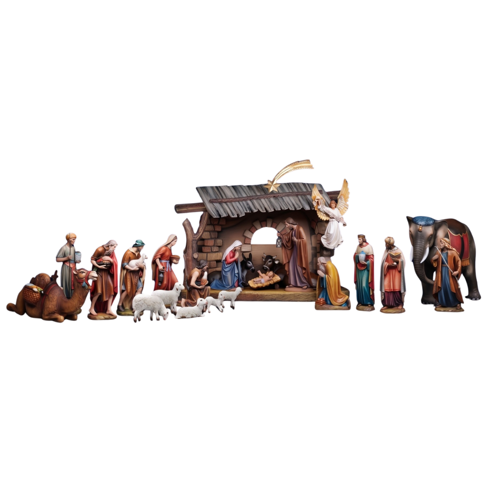 1902 Demetz Nativity Set
