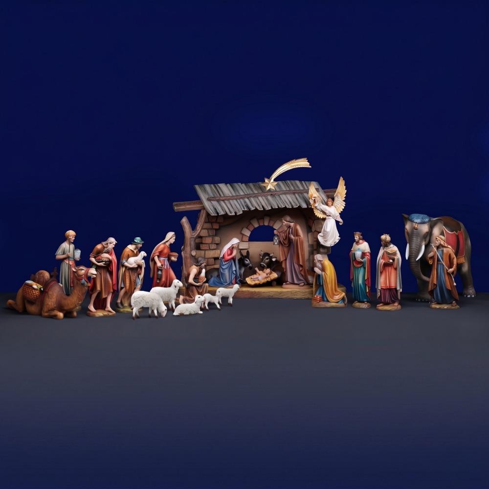 1902 Demetz Nativity Set