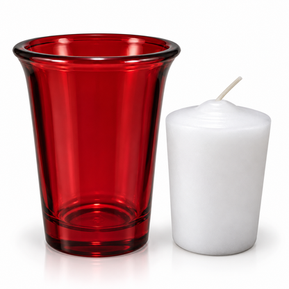 24 Hour Votive Glasses - Case of 12
