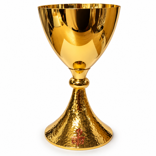 Chi Rho with Alpha & Omega Chalice