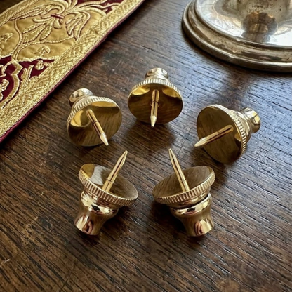 Large Brass Reusable Incense Pins