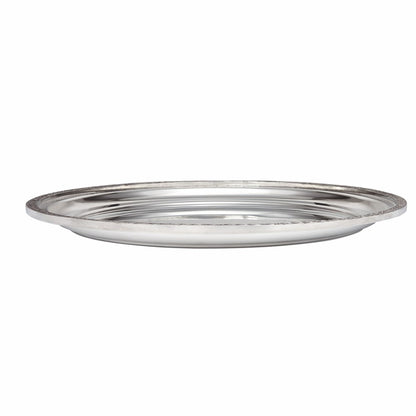 Large Celtic Rim Pewter Tray