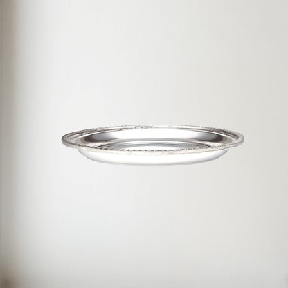 Small Gadroon Rim Pewter Tray