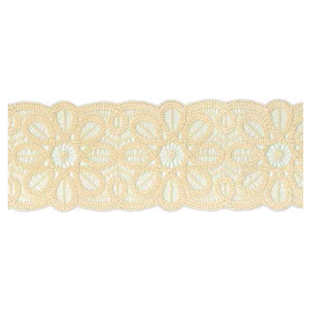 Plissé Cotta with Ornamental Floral Lace Edition