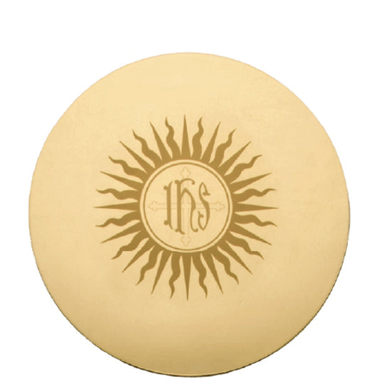 5½ Engraved IHS Scale Paten