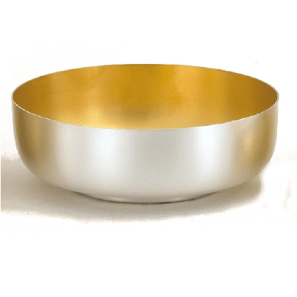 Open Ciborium - 6⅛" Bowl, Silver, Gold-Line