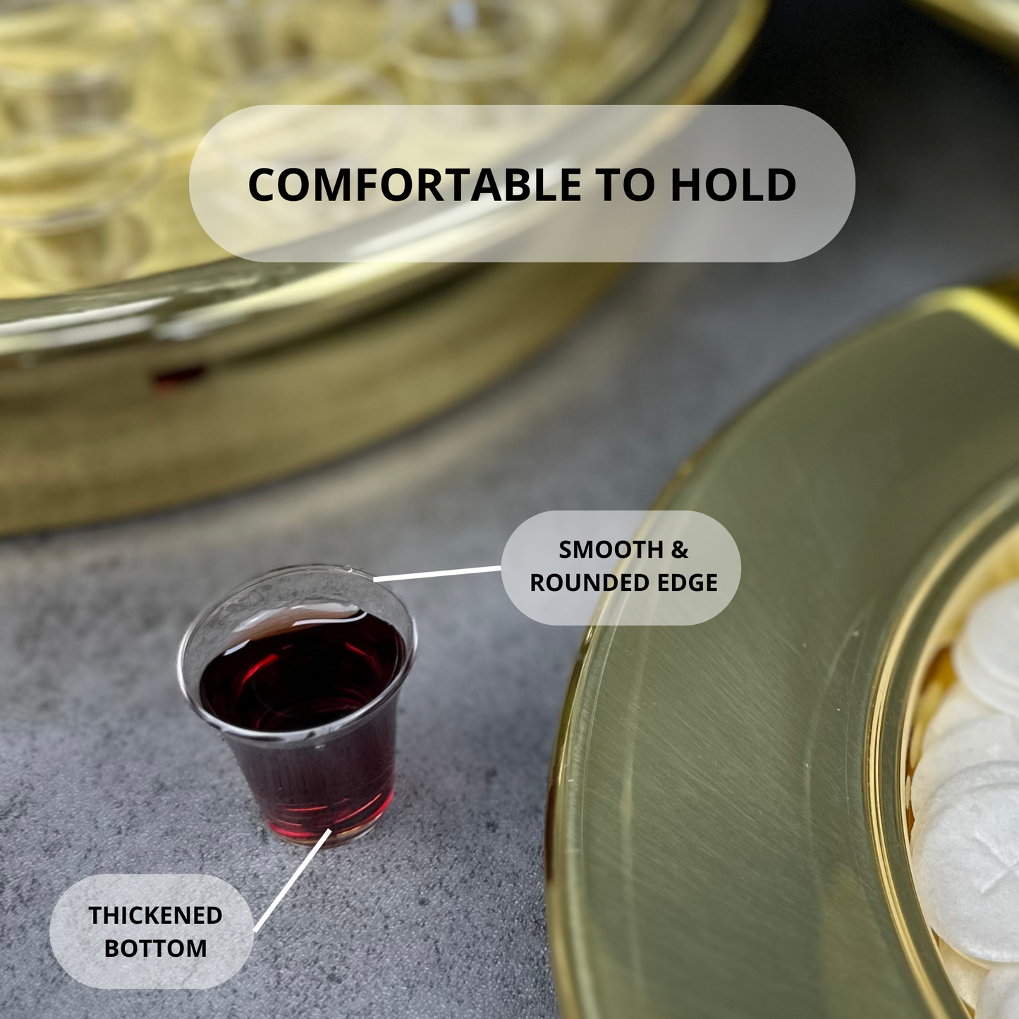 1000 Disposable Communion Cups - Save £10 When You Buy 5 Boxes!