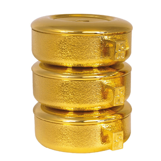 3pc. Stacking Ciboria Set Talon Texture