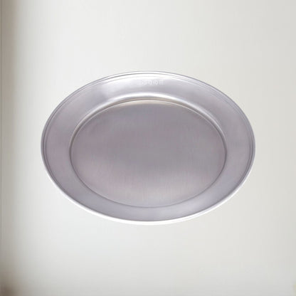 Medium Antique Finish Pewter Plate