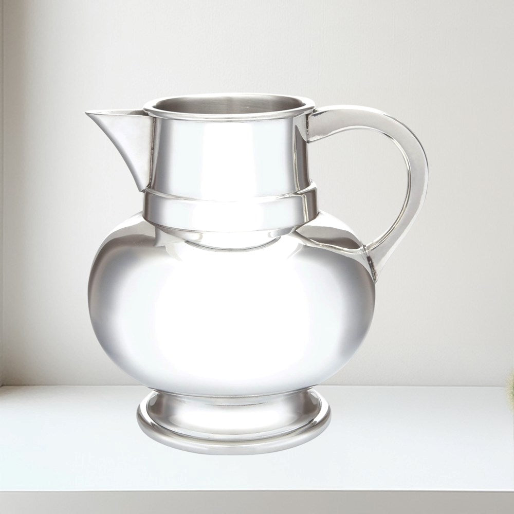 Two Pint Pewter Water Jug