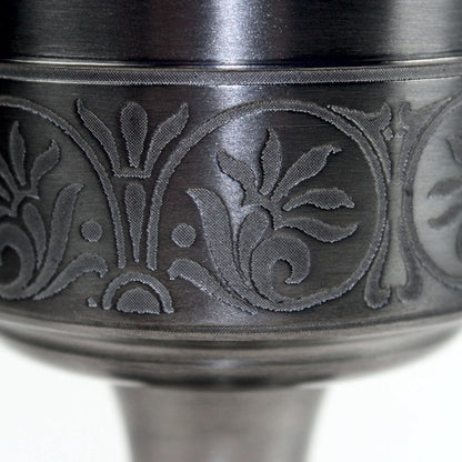 Medieval Antique Finish Pewter Chalice