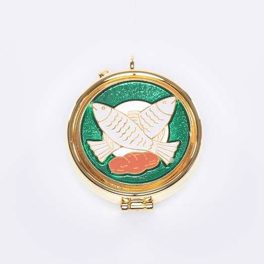 Loaves & Fishes 15 Capacity Pyx