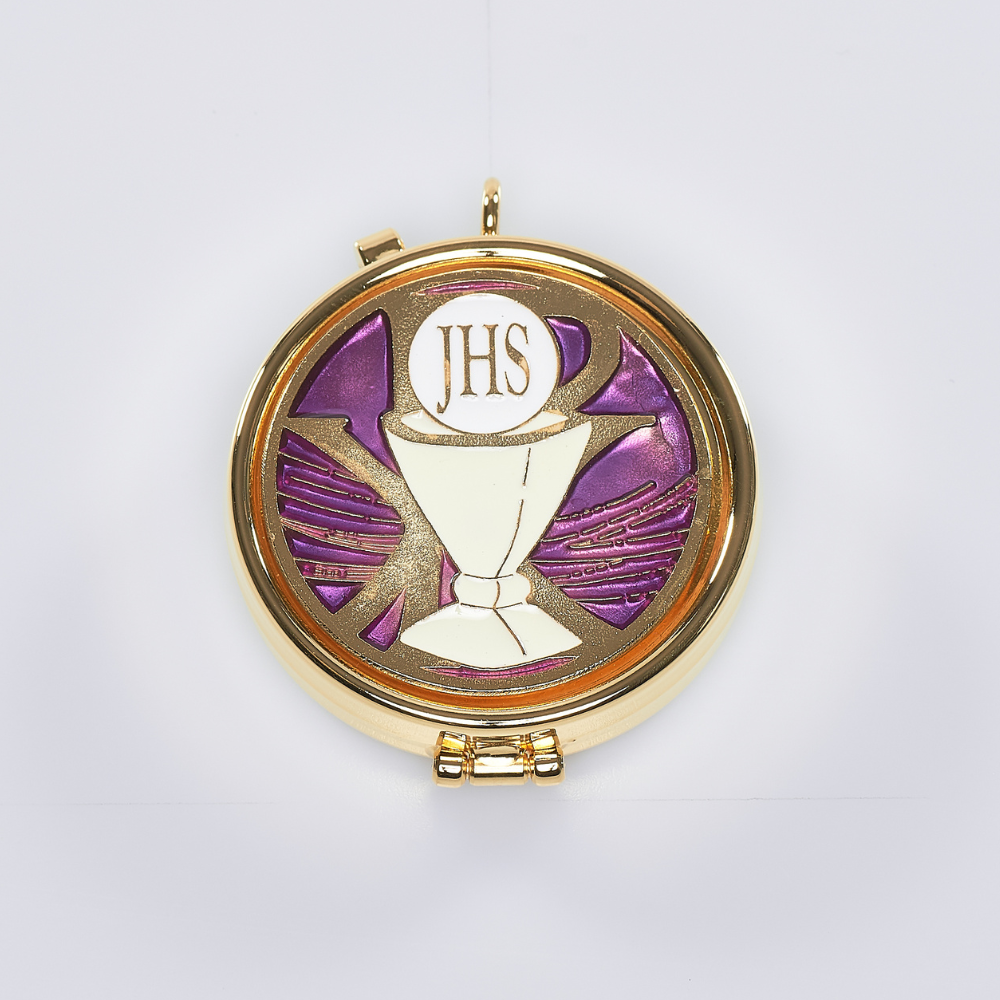 IHS & Chalice 15 Capacity Pyx