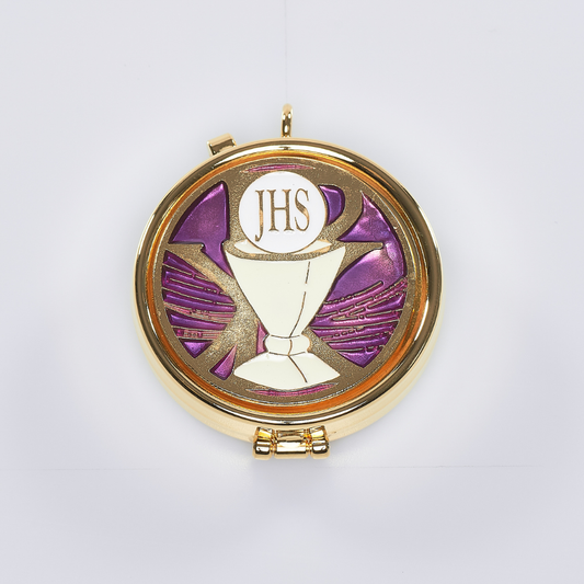 IHS & Chalice 15 Capacity Pyx