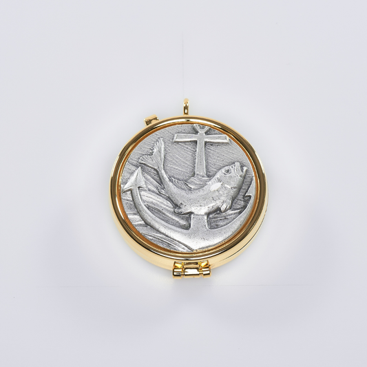 Fish & Anchor 15 Capacity Pyx