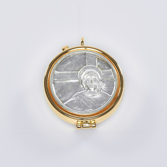 Jesus with Cross 15 Capacity Pyx