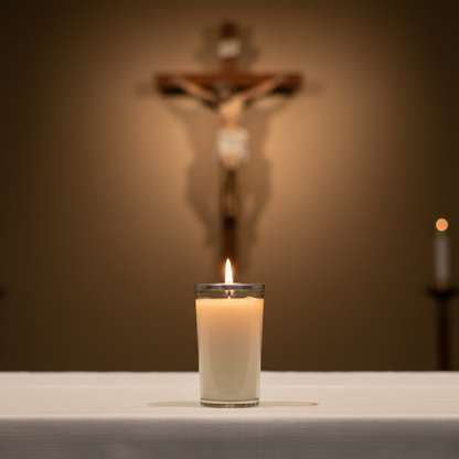 72 Hour Light in Clear Glass - Available in a Case of 12 or Individually