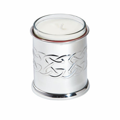 Pewter Embossed Celtic Candle Votive