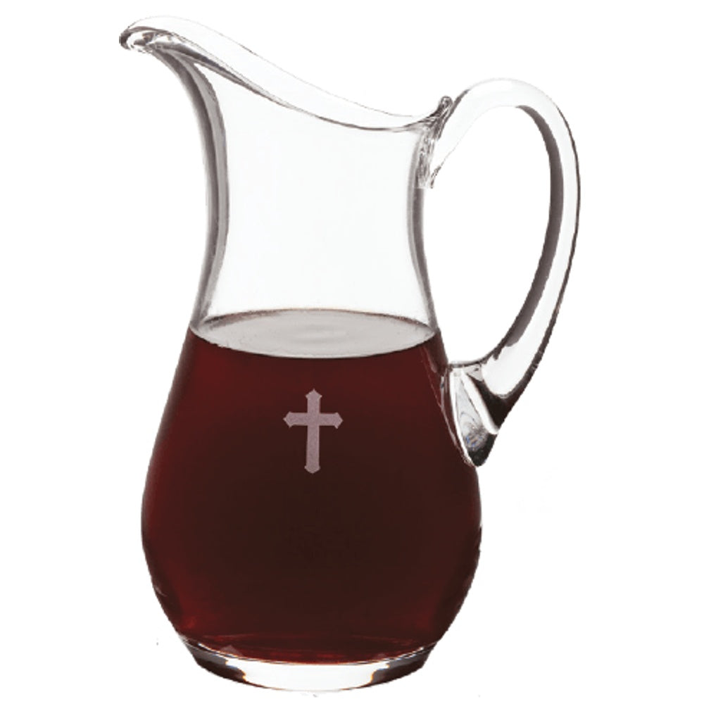 Glass Flagon