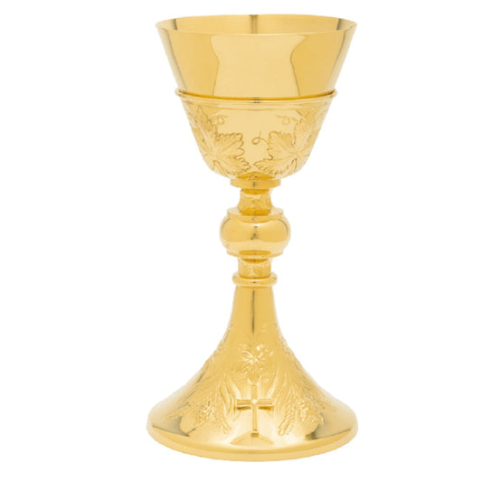 Grape Leaf Chalice w/Scale Paten