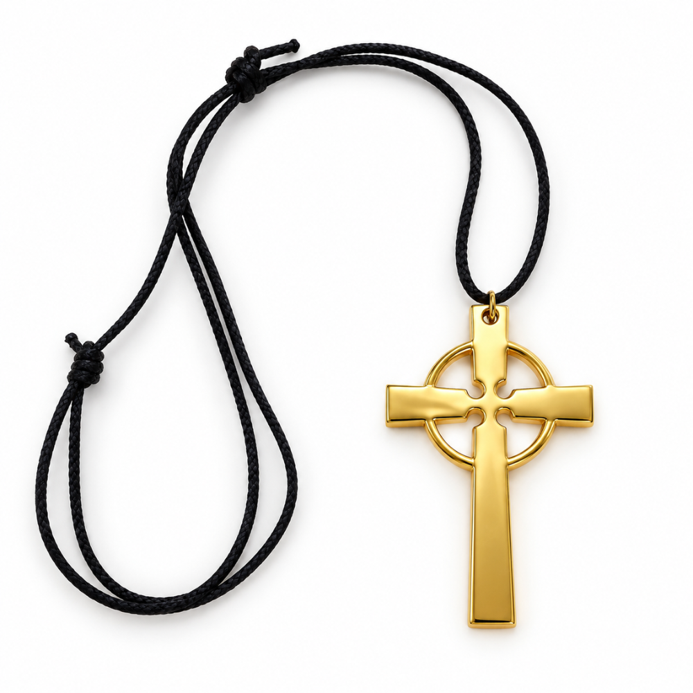 Celtic Cross Clergy Necklace
