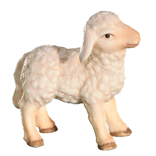 Standing Lamb in Maple Wood
