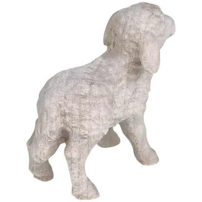 Standing Lamb in Maple Wood