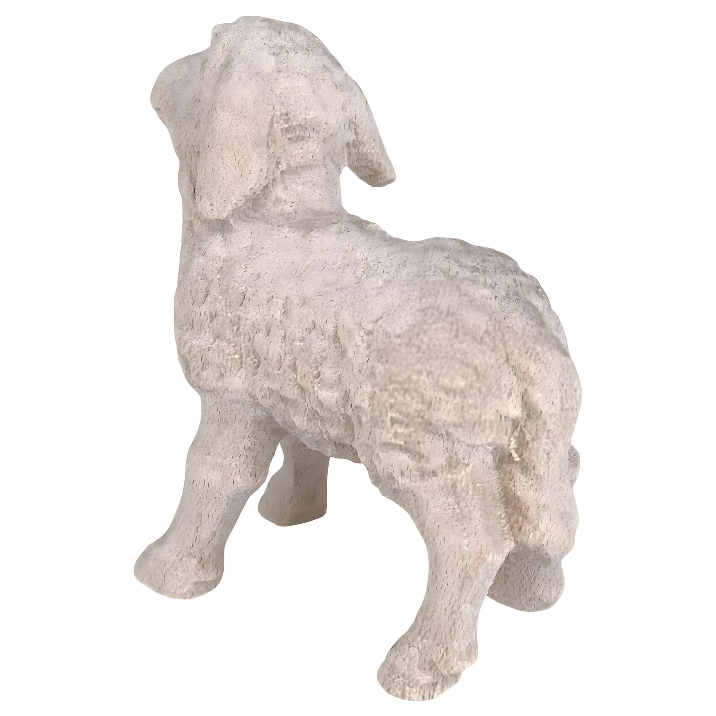 Standing Lamb in Maple Wood