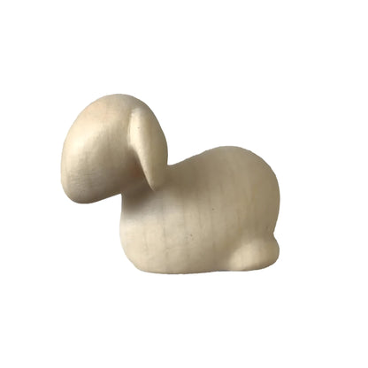 Laying Sheep - Maple Wood