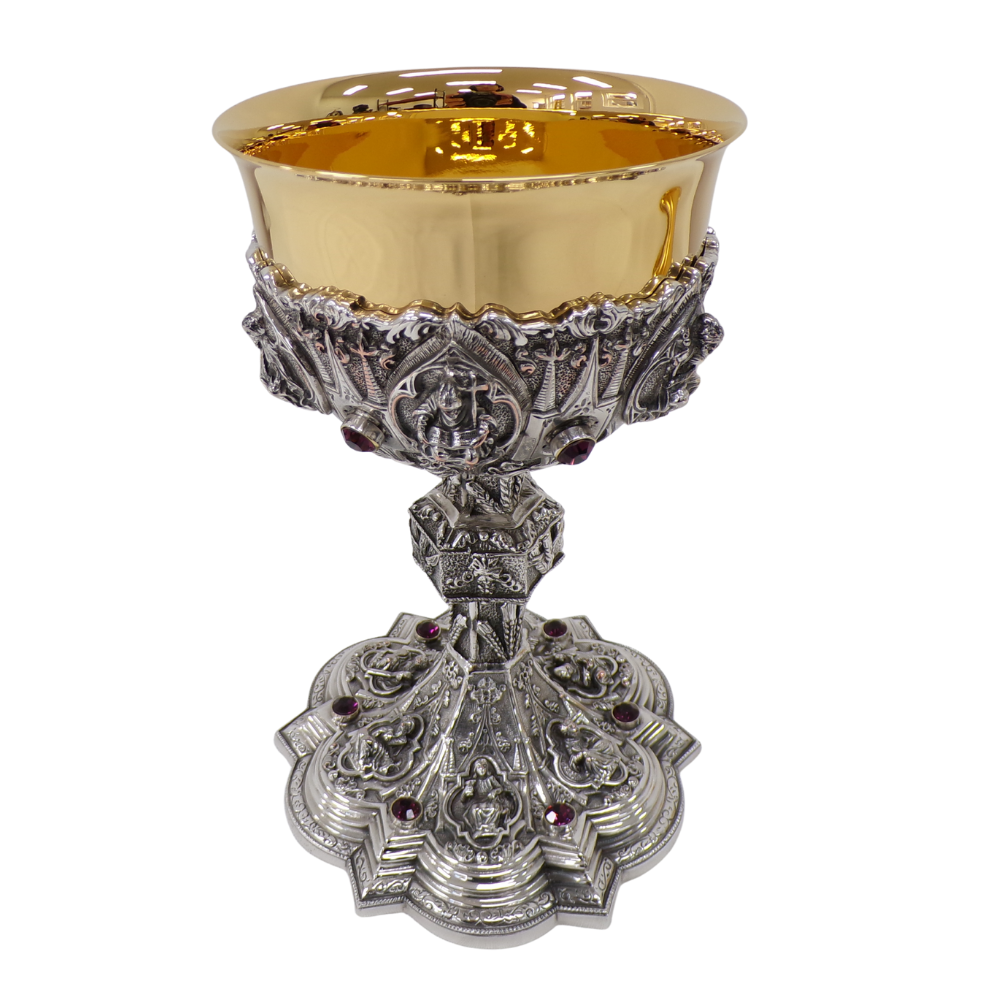 7" High Two Tone Twelve Apostles Chalice