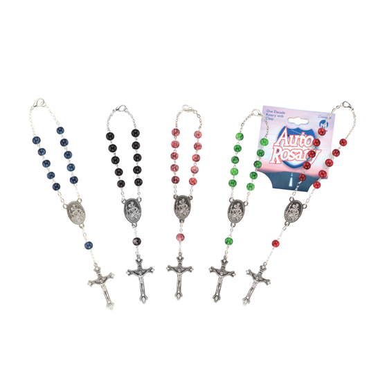 One Decade Auto Rosaries