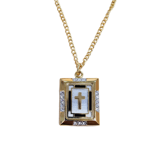 Gold And Silver Pendant